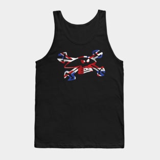 Guy Martin Skull Logo Union Jack Motorbike Tank Top